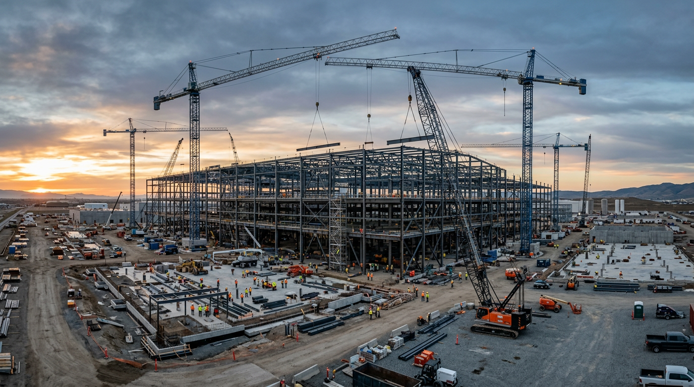 Manufacturing construction and industrial build